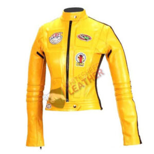 Kill Bill Uma Thurman Motorcycle Jacket